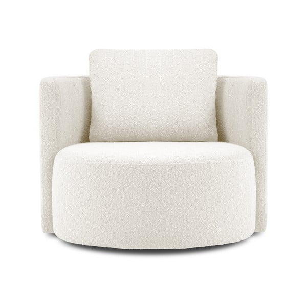 Fotoliu pivotant Interieurs 86 Nael, alb-image-2