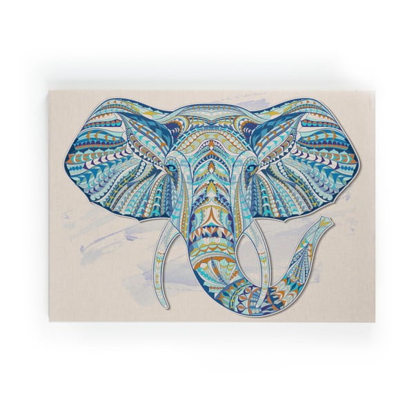 Tablou Surdic Lino Elephant, 50 x 70 cm