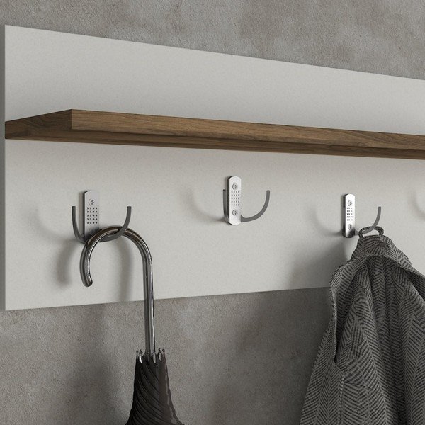 Dulap cu aspect de lemn de nuc pentru coridor Lores-image-4