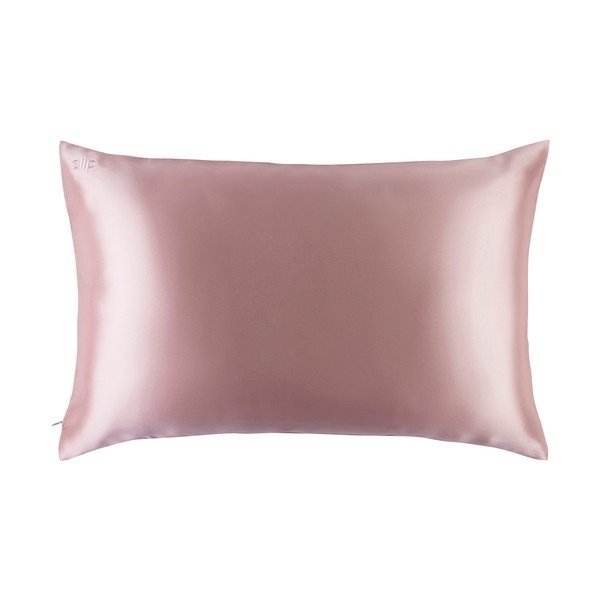 Față de pernă din mătase 51x76 cm Pink – slip