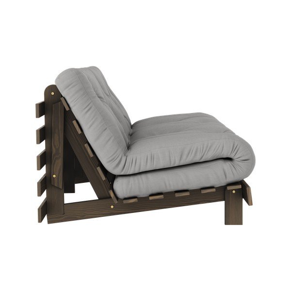 Canapea gri extensibilă 160 cm Roots – Karup Design-image-4