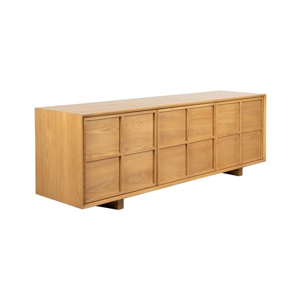 Comodă TV în culoare naturală din lemn de frasin 160x54x42 cm Raster – Zuiver-image-2