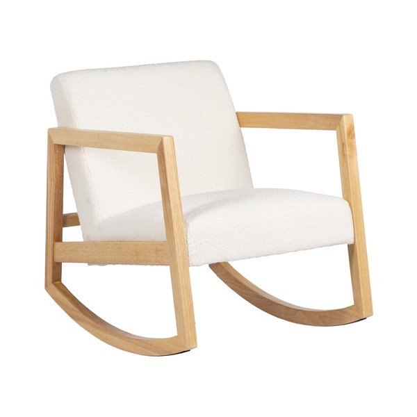 Fotoliu alb balansoar – Ixia