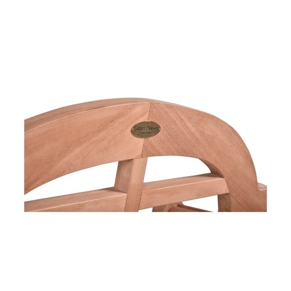 Bancă de grădină în culoare naturală din lemn masiv Picadilli – Garden Pleasure-image-2