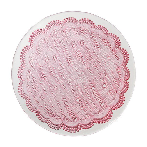 Farfurie pentru desert Côté Table Tulle, 21 cm, roz