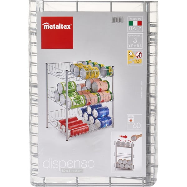 Organizator de bucătărie cu 3 nivele Metaltex-image-4