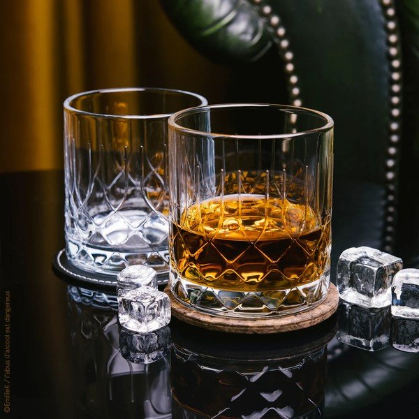 Pahare 4 buc. de whiskey 340 ml Chicago – La Rochére-image-2