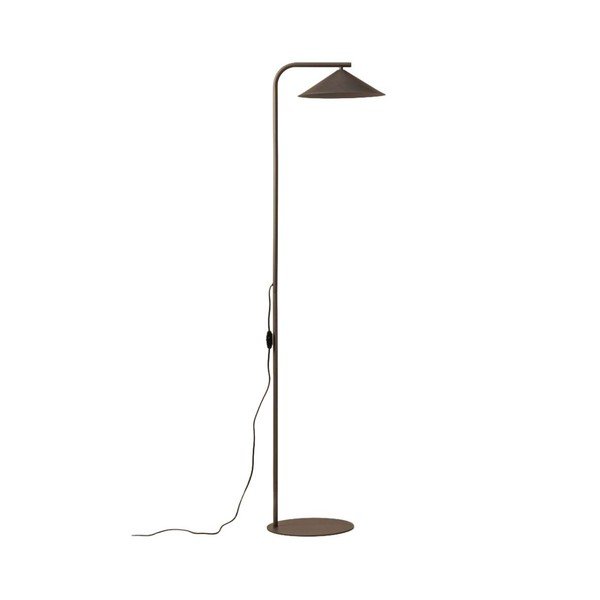Lampadar maro din metal (înălțime 160 cm) Nocte – Micadoni 