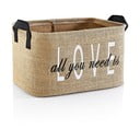 Coș de depozitare de depozitare din iută 30x22x30 cm – Mioli Decor