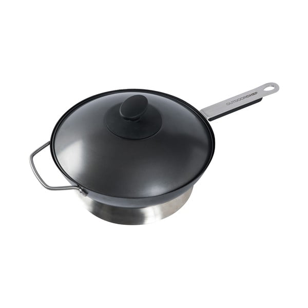 Tigaie tip grill cu capac din oțel ø 33 cm – Outdoorchef