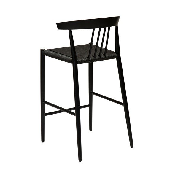 Scaun de bar DAN-FORM Denmark Sava, înălțime 91,5 cm, negru-image-4