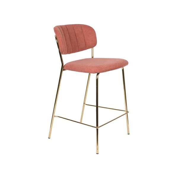 Scaune de bar roz 2 buc. 89 cm Jolien – White Label-image-2