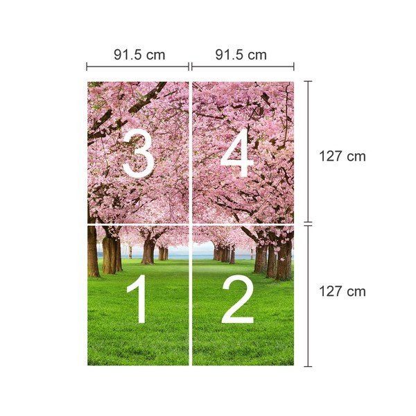 Tapet, format mare, Cherry Trees-image-3