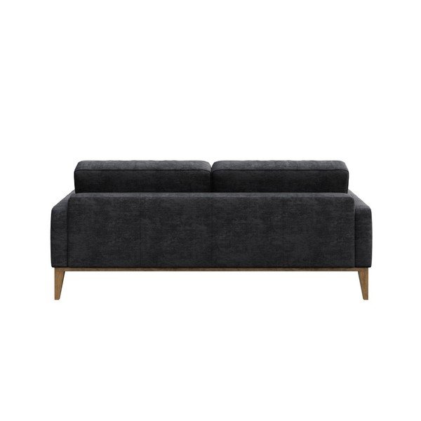 Canapea MESONICA Musso Tufted, gri închis, 173 cm-image-3