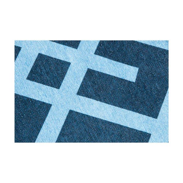 Covor pentru bucătărie foarte rezistent Webtapetti Labyrinth Blue, 130 x 190 cm-image-3