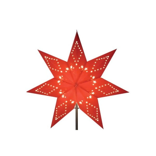 Stea luminoasă din hârtie Best Season Katabo Star, 43 cm, roșu