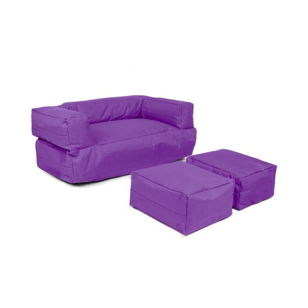 Beanbag de grădină pentru copii 2 buc. Double – Floriane Garden-image-2