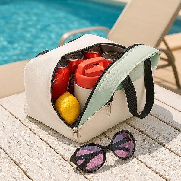 Geantă termoizolantă crem 11 l Termo – Orion-image-1