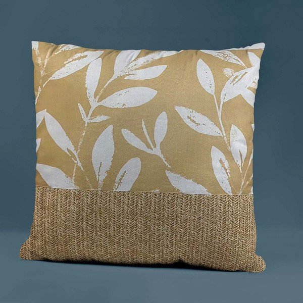 Pernă de grădină 45x45 cm Yellow Leaves – LDK Garden-image-1