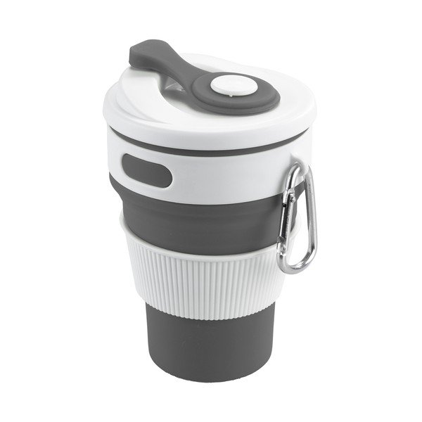 Cană de voiaj albă/gri 0.35 l – Maximex-image-2