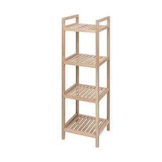 Etajeră cu 4 rafturi din lemn de acacia Wenko Acina