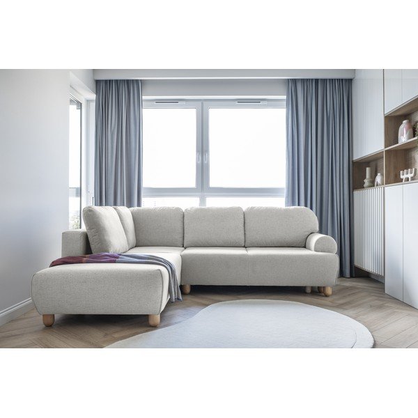 Colțar crem extensibil (colț  pe partea stângă ) Bouncy Olli – Miuform-image-3