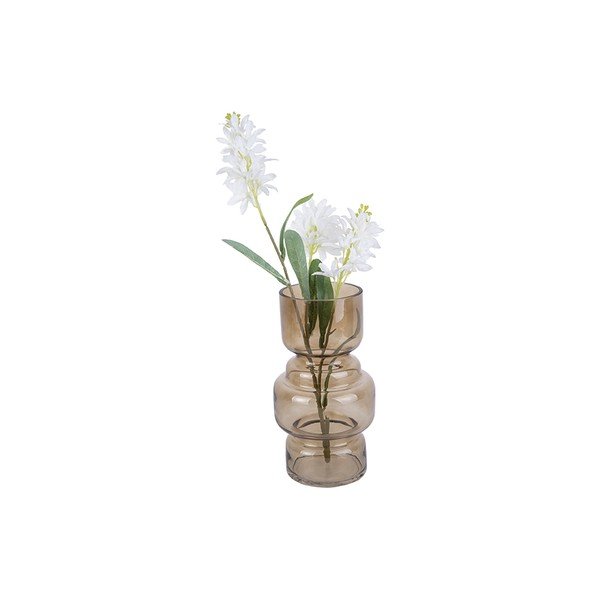 Vază din sticlă PT LIVING Courtly, înălțime 25 cm, maro-image-3