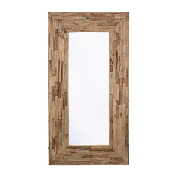 Oglindă de perete cu ramă din lemn reciclat Bizzotto Alvin