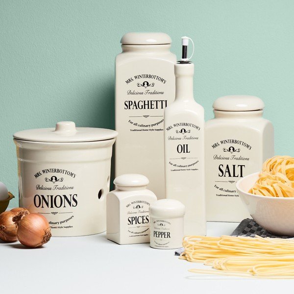 Solniță din ceramică Butlers Mrs. Winterbottoms, 7 x 5 cm-image-1