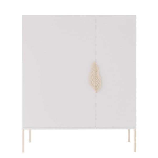 Dulap de pantofi alb Skandica Merlin-image-2