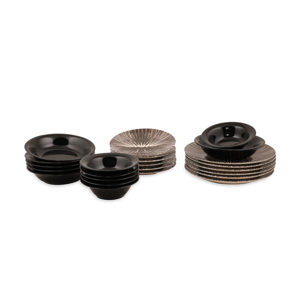Set veselă 24 piese din gresie ceramică Kütahya Porselen Smart-image-2
