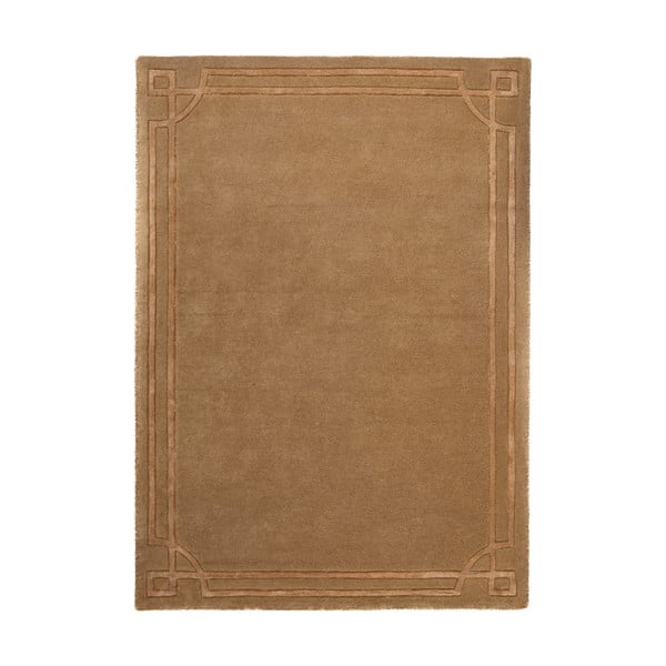 Covor teracotă țesut manual din lână 120x170 cm Gatsby – Flair Rugs