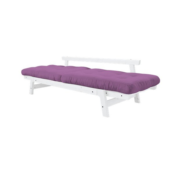 Canapea extensibilă Karup Step White/Taffy Pink-image-4