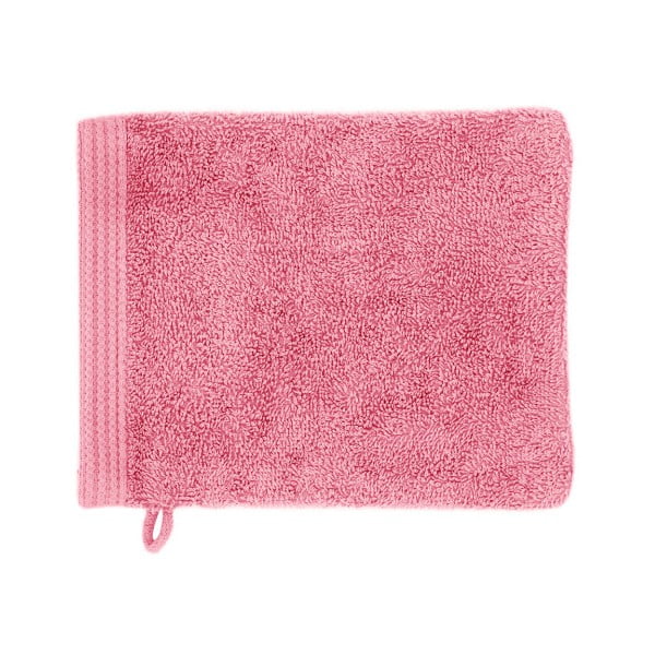 Prosop mănușă duș/baie Jalouse Maison Gant Cerisier, 16 x 21 cm, roz