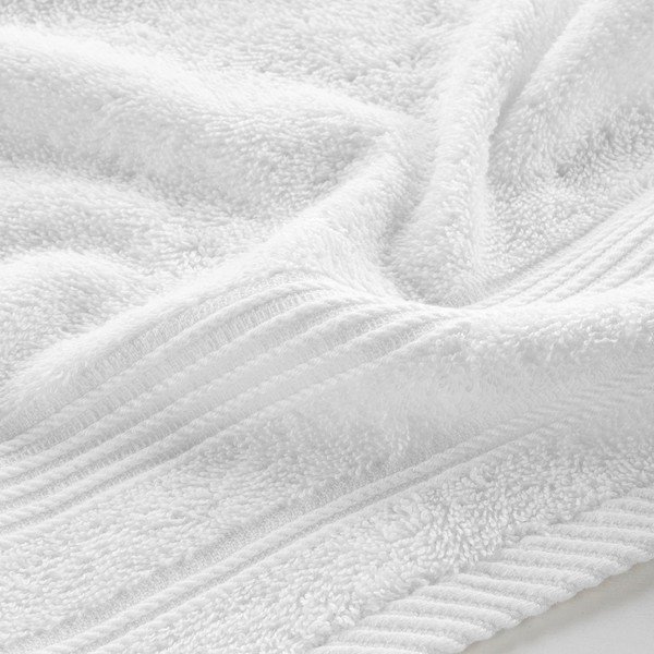 Prosop alb din bumbac din frotir 30x50 cm Tendresse – douceur d'intérieur-image-2