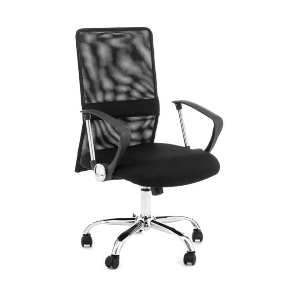 Scaun de birou negru Classic – Tomasucci