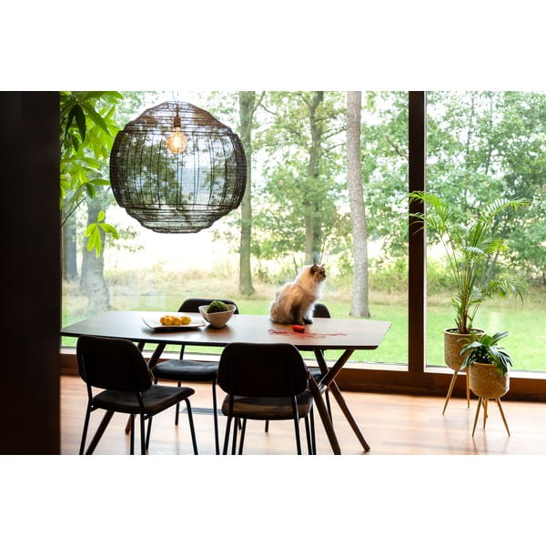 Lustră neagră ø 70 cm Meezan – Dutchbone-image-4