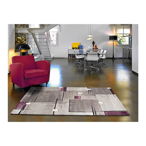 Covor Universal Detroit, 120 x 170 cm, gri - violet-image-1