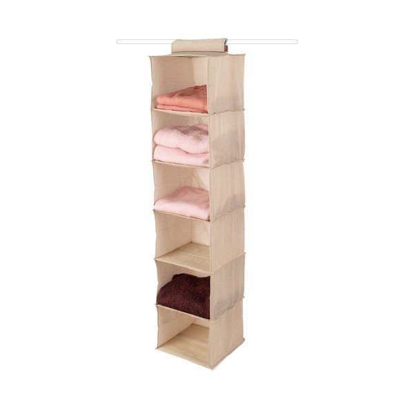 Organizator pentru șifonier de suspendat din material textil Sandy – Compactor-image-3