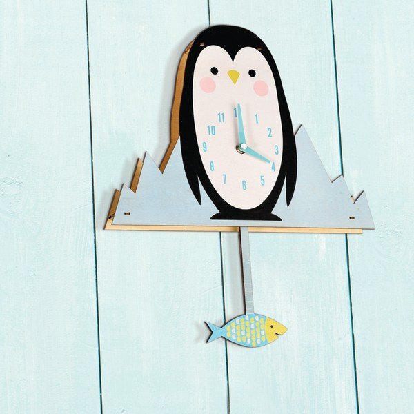 Ceas din lemn Rex London Milo The Penguin-image-4