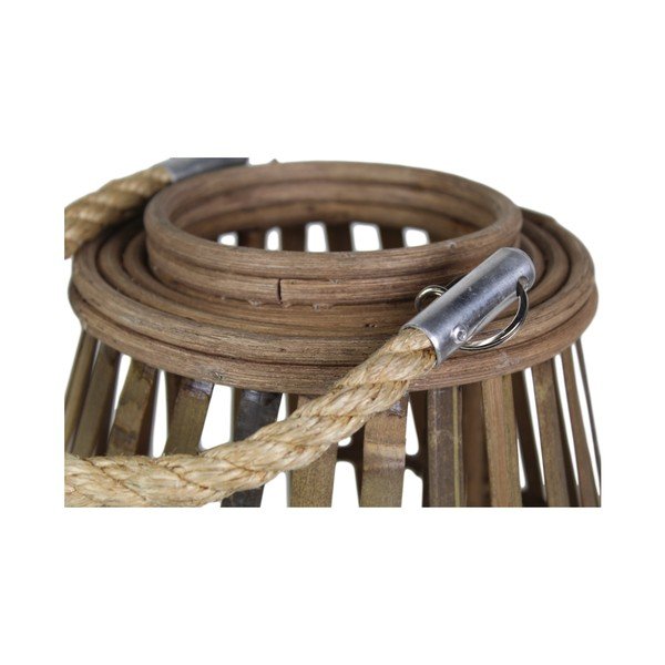 Felinar din bambus HSM collection Jambu, 41 x 33 cm-image-1
