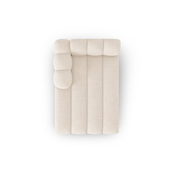 Șezlong crem (cu colț pe partea stângă ) Lupine – Micadoni Home-image-3