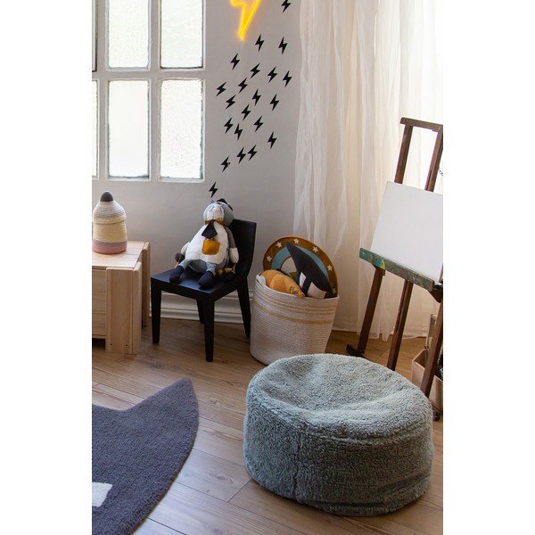 Taburet albastru Chill Vintage Blue – Lorena Canals-image-1