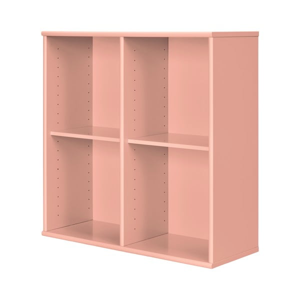 Bibliotecă roz suspendată 140x140x27 cm Mistral – Hammel Furniture-image-2