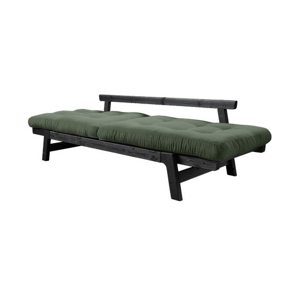 Canapea variabilă KARUP Design Step Black, verde-image-4