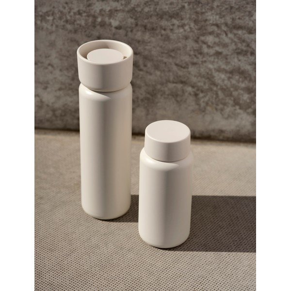 Cană termos bej din oțel inoxidabil 650 ml Singles – Zone-image-1