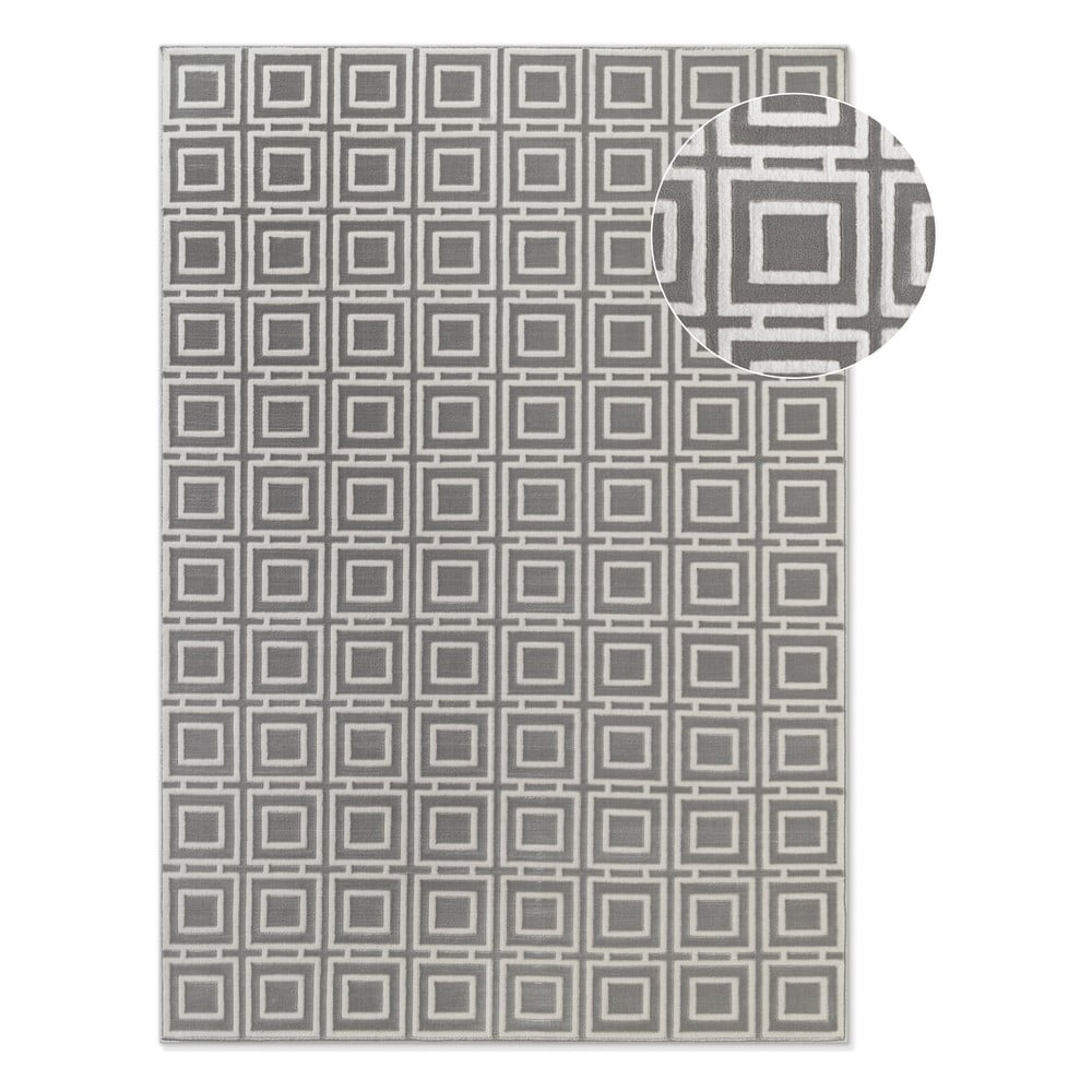 Covor gri/crem 160x235 cm Perles Howlite – Elle Decoration