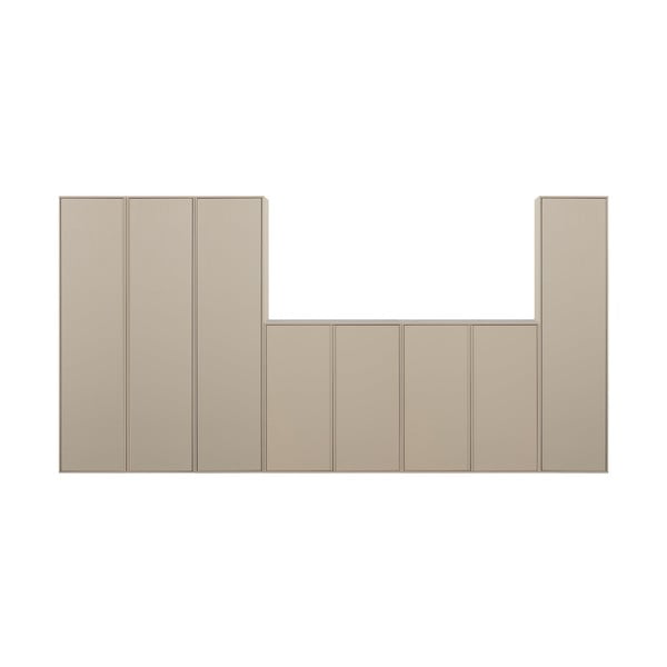 Dulap modular crem din lemn de pin 400x200 cm Daily – vtwonen