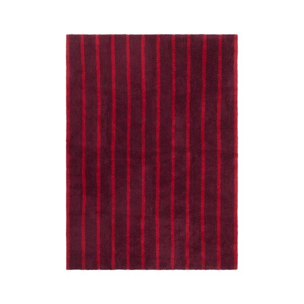 Covor roșu/burgundy din bumbac 200x300 cm Mika – Jotex