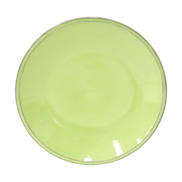 Farfurie ceramică Costa Nova Friso, ⌀ 28 cm, verde